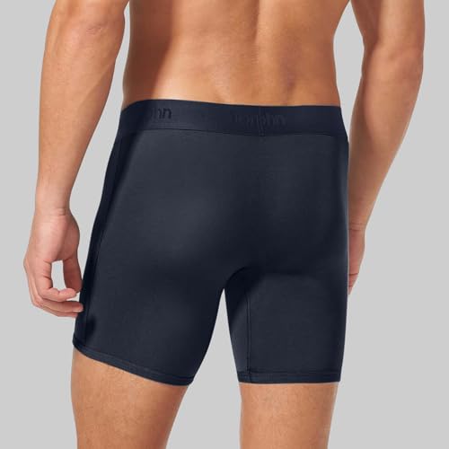 Image of Tommy John Men's Second Skin 6 inch Mid-Length Boxer Brief Underwear