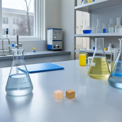 OUNONA 7-Teiliges Präzisions-Dichtewürfel-Set Aus Kupfer Aluminium Eisen Mit Würfeln Und Zylindern Für Physik Experimente Pädagogische Dichteaktivitäten