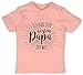 Produktbild Baby T-Shirt Mädchen Jungen - Ich habe den besten Papa der Welt - 12/18 Monate - Babyrosa - Vatertag Schwangerschaft t- shirt geschenk super dad t beste tshirt Vater shirts bester hab daddy best