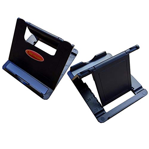 Homyl 2 Peças Suporte Dobrável Suporte De Mesa Ajustável Tripé Suporte - Preto