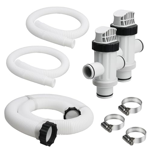 Pool Hoses for Intex Above Ground Pool and Pump, Above Ground Swimming Pool Accessories Include...