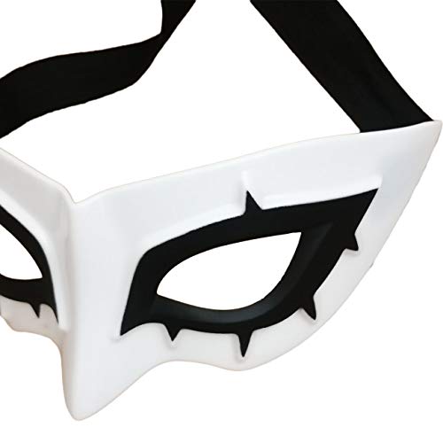 Marrol Hero Arsène Joker Mask White Abs Half Face Mask Cosplay Prop Comic Con Halloween Party Masque #TOP4