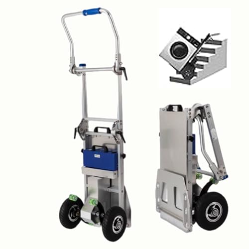 Carretilla eléctrica plegable para escaleras de aluminio miniatura 1