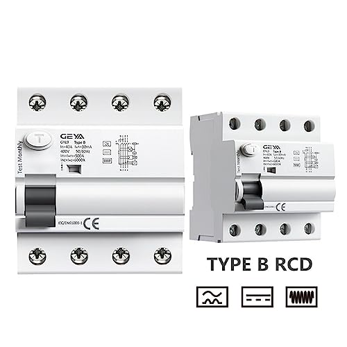 Interrupteur différentiel RCCB Type B 2P 40A conforme à la norme IEC62423
