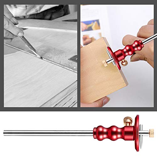 NICEXMAS Calibre de MarcaÃ§Ã£o de Roda Calibre de MarcaÃ§Ã£o Ferramenta de MarcaÃ§Ã£o de Madeira Fer