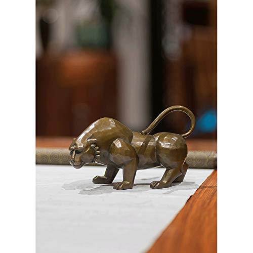 Buddha Sculpture Brass Tiger Statue Zodiac Feng Shui Sculpture Home Office Decoration Animal Ornaments Craft Gift Attract Wealth And Good Luck Decoration Buddha #TOP5