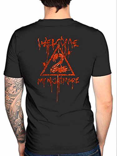 Officielle Alice Cooper Welcome to My Cauchemar T-Shirt Groupe Merch - Les Beatles, Paul McCartney, John Lennon, RIngo Starr, George Harrison Officielle Alice Cooper Welcome to My Cauchemar T-Shirt Groupe Merch – Image 3
