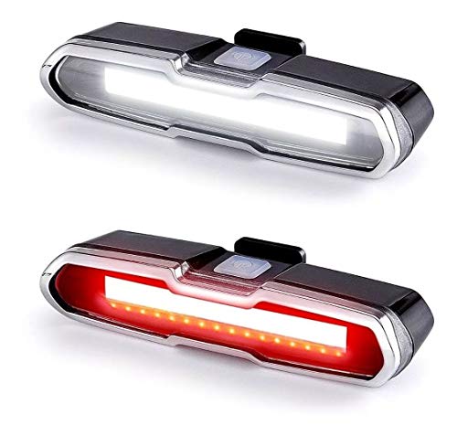 Lanterna Farol Traseiro Bike Recarregável Usb Led Jws Ws1808