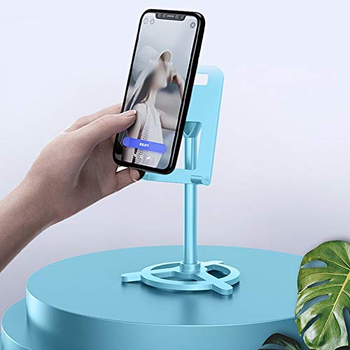 Soporte de teléfono celular portátil ZHCHAO base ligera para smartphone y tableta 6