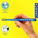 Curaprox CS 5460 Ultra Miękka Szczoteczka, Ciemnoniebieski-Żółty, Wyprodukowano w Szwajcarii