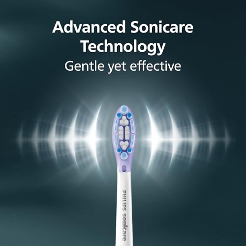 Philips Sonicare AdvancedClean Limited Edition, Cepillo de dientes eléctrico - Smart Screen, sensor de presión, recambio del cabezal de cepillado, 5 modos de cepillado y SmarTimer, rosa, HX3792/12