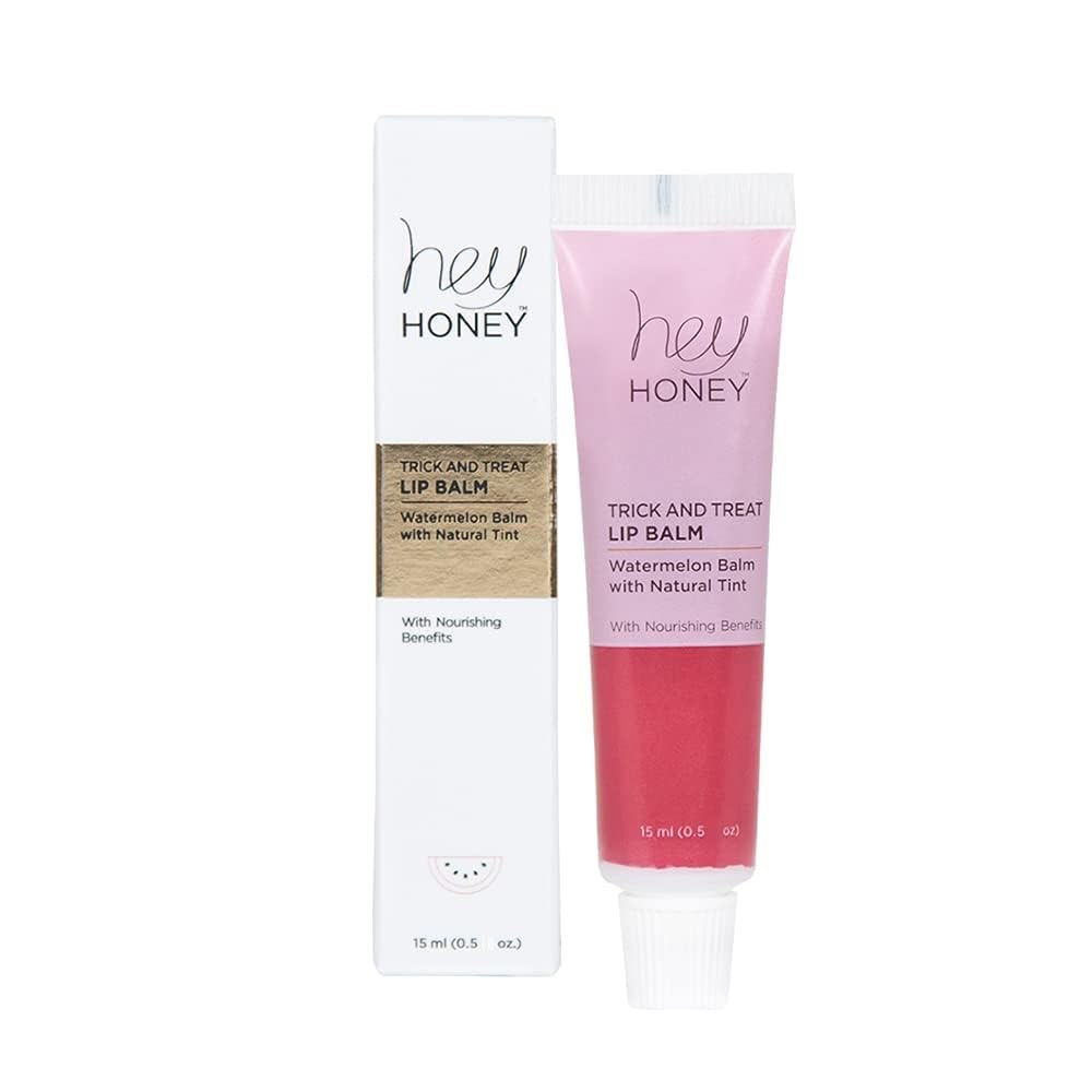 Hey Honey Trick and Treat Bálsamo labial de sandía, tinte natural 2
