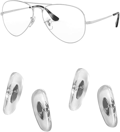 美品°✳︎. Ray-Ban サングラス 鼻パットあり Ray-Ban（レイバン） ルックスオティカ社製 2本ダキ足式 鼻パッド