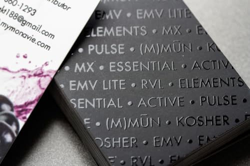 Tarjetas de visitas perfectas para eventos comerciales y reuniones directivas en pack de 2000 2