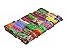 Colors Of Rajasthan COR's King Size Patola Silk Patch Work Kantha Quilt, Kantha Blanket Bedspread, Patch Kantha Throw, King Kantha, Kantha Rallies Indian Sari Quilt, Size 90" X 108"