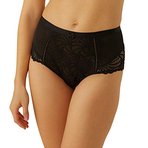Image of Bestform Women's Pampelune Briefs, Black, 18