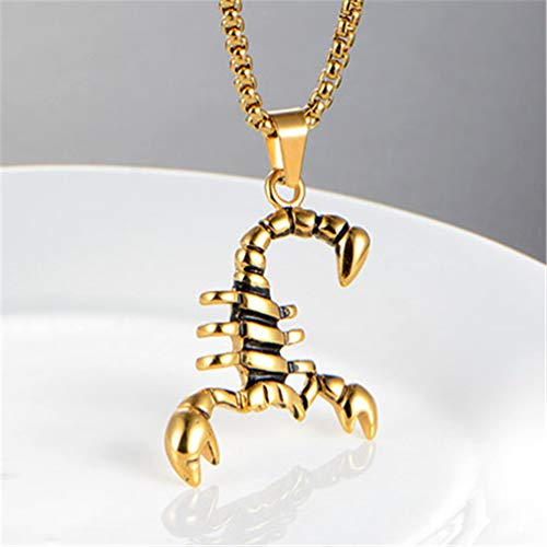 Collier homme acier inoxydable robuste avec pendentif gothique durable - 6