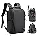 TARION Kamerarucksack Wasserdicht Fotorucksack SLR Kameratasche Kamera Rucksack mit 14 Zoll Laptopfach und Regenschutz für Spiegelreflexkameras-Schwarz