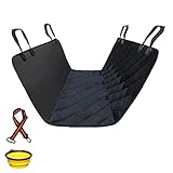 JOYELF Dogs Seat Cover Car Seat Cover for Pets Backseat Cover for Cars, Trucks Suv's Adjustable Safety Belts and Pet Bowl as Gifts