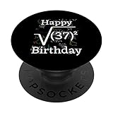 Photo Gallery celebrazione del buon 37° compleanno di math root square popsockets popgrip intercambiabile Photo Gallery celebrazione del buon 37° compleanno di math root square popsockets popgrip intercambiabile