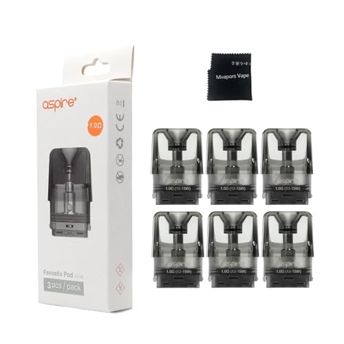 Aspire Favostix p|bh POD J[gbW AXpCA t@{XeBbNX |bh jR`t[ LbhȂ (2-6-1.0ohm)