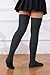 YELAIVP Women's Thigh High Extra Long Cable Knit Boot Socks Over the Knee Fashion Leg Warmers