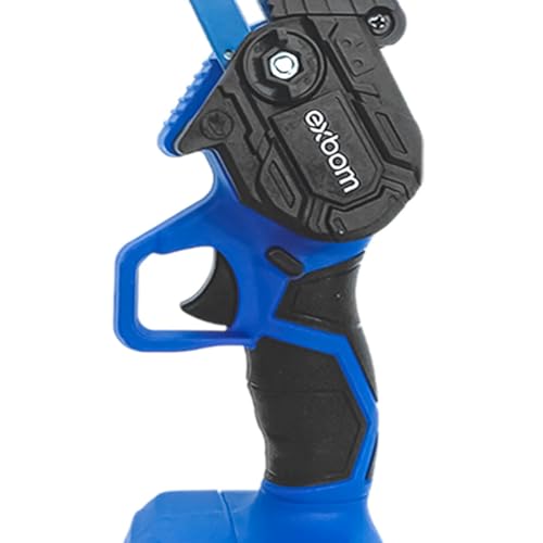 Mini motosserra 6 polegadas elétrica sem fio com 2 bateria 36V 10000mAh motosserra portátil recarreg