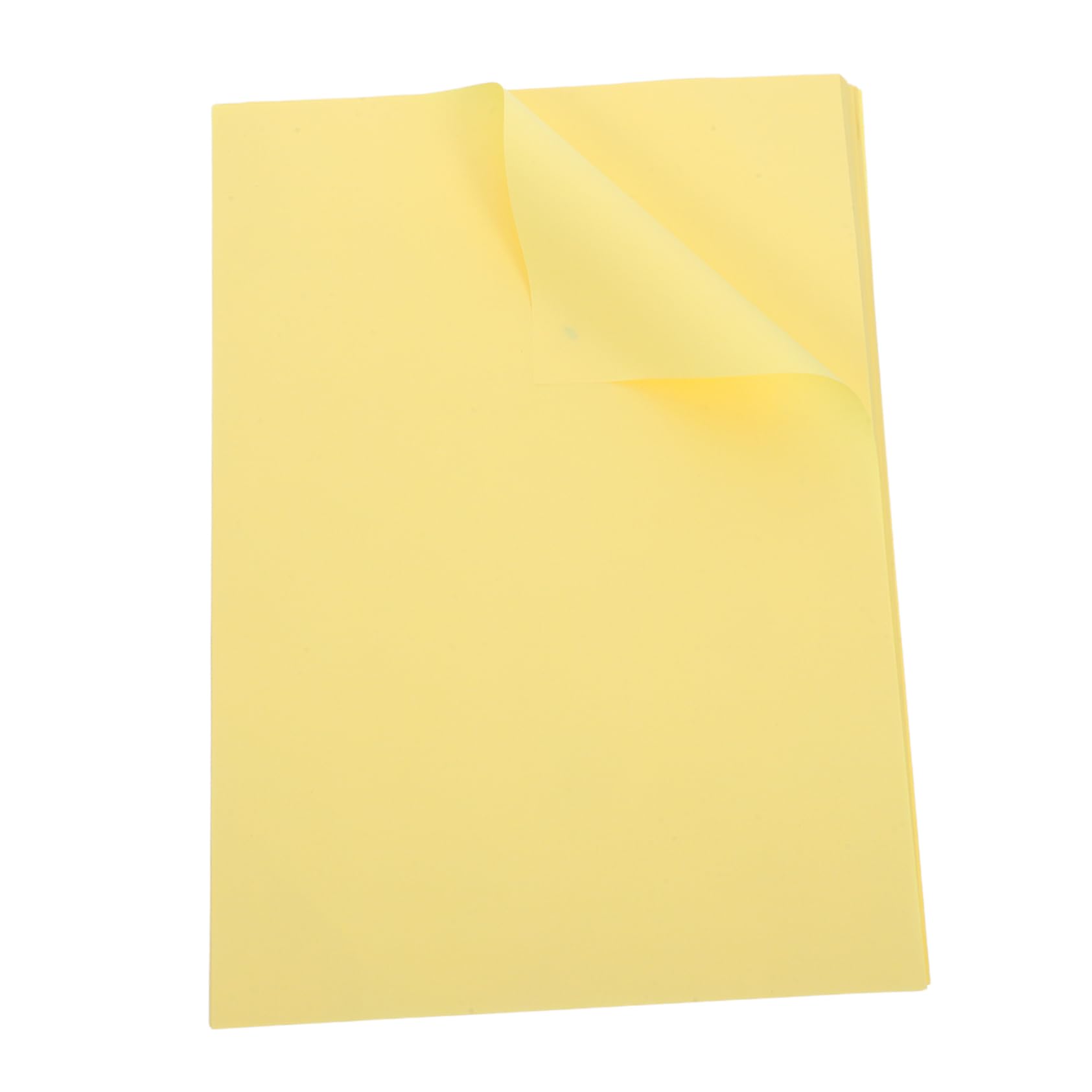 SHINEOFI 200pezzi Carta Per Stampante Giallo Di Carta Colorata Per Fotocopie Per Stampa Colorata Cartoncino Per Stampante Liscio Stampabili Bifacciali Per Ufficio e Scuola