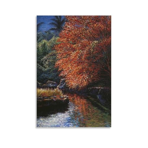 Christian Riese Lassen peinture de jardin | Décoration d'intérieur premium