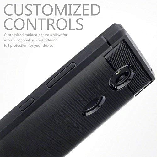 Image of Hybrid Carbon Fiber Back Case for Sony L2 (Black)