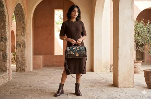 Image of designer Satchel Hand Bags for Women Stylish | cross body sling Bag | Purse | Travel | Office |for daily use /Birthday Gift for Wife /Mother | Rakhi Gifts for Sisters