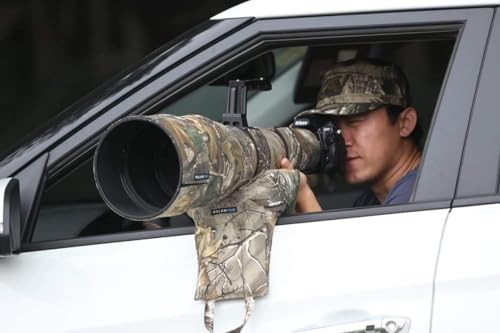 Rolanpro Lens Window Pillow Lens Pillow Photographic Bean Bag(with Openings, Must be self Loading) Empty Bag-#7 Dark Brown Jungle