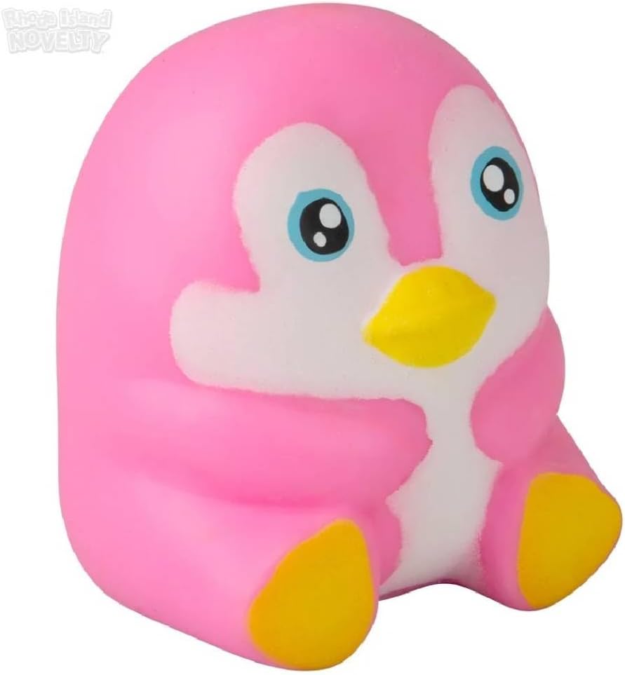 3.5 Inch Squish and Stretch Penguin Toy – 12 Count Display