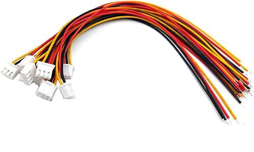 20 Sets JST XH2.54 3Pin Wire Cable Plug Connector, XH 2.54mm Pitch 3Pins Male Female with 20cm Wire 26AWG - Image 2