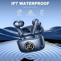 Bluetooth 5.4 Kopfhörer, 2026 Kopfhörer Kabellos Bluetooth 5.4, 50Std Tiefer Bass HiFi-Stereo, 4 ENC Noise Cancelling Mic Wireless Earbuds, IP-X7 Wasserdicht, USB-C in Ear Ohrhörer für Android iOS – Ansicht 5