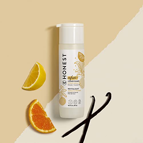 The Honest Company Sweet Orange Vanilla Conditioning Detangler Spray, 4 Fl. Oz. And The Honest Company Everyday Gentle Sweet Orange Vanilla Conditioner 10 Fluid Ounces #TOP1