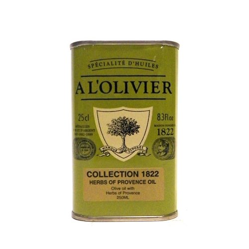 A L'Olivier Herbs of Province Infused Extra Virgin Olive Oil Tin - 8.3 oz