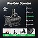 VIVOSUN 8190 GPH Submersible Water Pump, 500W Pond Pump, Ultra Quiet Aquarium Pump with 29.5FT Lift Height for Pond, Waterfall, Fish Tank, Statuary, Hydroponic