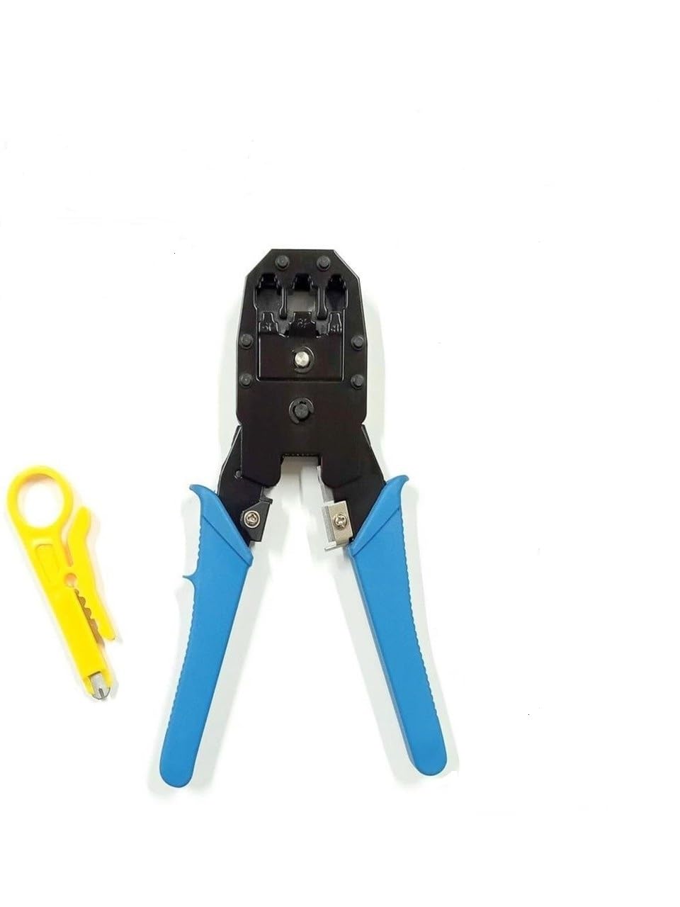 QPort Q-PEN5 RJ11/12/45 Sıkma Pensesi + Sıyırma Aparatı