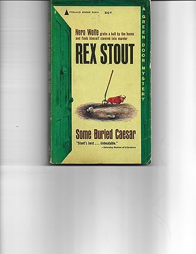 Some Buried Caesar (A Nero Wolfe Mystery) (Pyra... B0014CL4QC Book Cover
