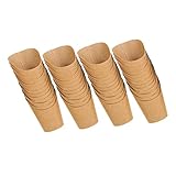 HAPINARY 50 Stück Snackbecher Aus Kraftpapier Wurstbecher Pommes-frites-becher Mini-snackbehälter Für Partys Und Mitnahme