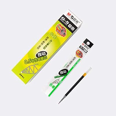 20 pcs K-35 G-5 0.5mm Gel Pens Refill Ink Black