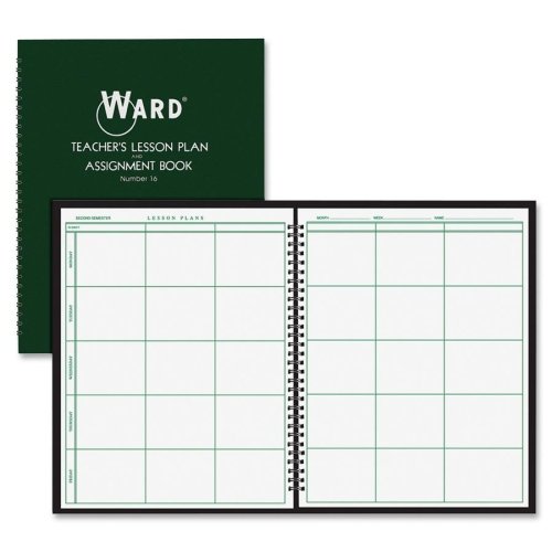 Ward Teacher's 6-period Lesson Plan Book - Weekly - 8.50
