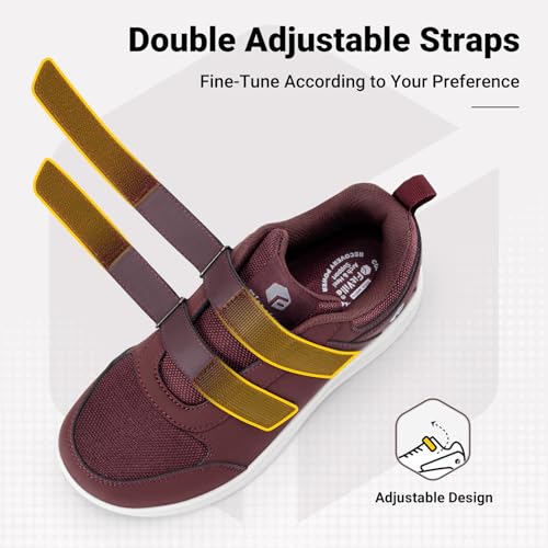Image of FitVille Diabetic Shoes for Women Wide Width Lightweight Comfortable Extra Wide Walking Shoes Women's Diabetic Shoes with Adjustable Strap