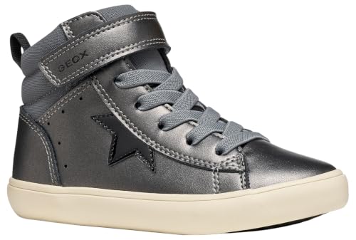 Geox Junior Girl J GISLI Girl C Sneakers DK Grey/Black 30_EU – Ansicht 1