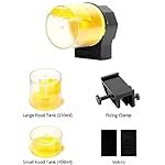 Automatischer Futterautomat Aquarium, Urlaubs-Fischfutterspender mit Timer, 12/24 Stunden regelmäßige Fütterung, 210 ml großes Fassungsvermögen – Bild 2