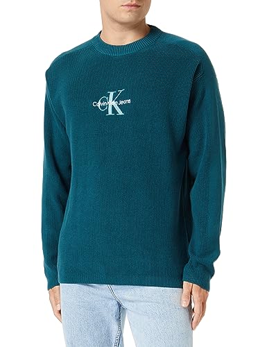 Calvin Klein Monologo Sweater pour homme, le pull idéal pour vos sorties urbaines