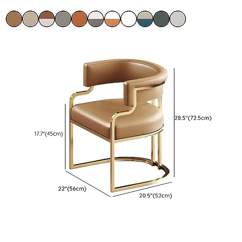 Set da 8 pezzi Kunstleder Esszimmerstühle mit Niedriger Rückenlehne Stilvolle Polsterstühle für Küchen und Esszimmer Bequeme Sessel Modernes Design Robuste Möbel
