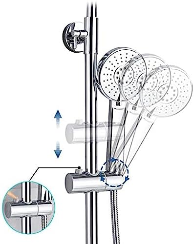 Mitigeur de douche pour baignoire haut de gamme en laiton chromé