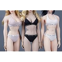 HiPlay Set Completo Di Abiti Per Bambola In Scala 1/6 – Costume Per Action Figure Femminile 30,5 Cm (Bianco) - 3